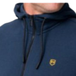 Cárdigan de algodón de alta calidad con capucha y bolsillo con cremallera frontal Vintage Sudadera con capucha para hombre - Product Image 3