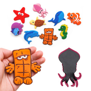 Magnetic Stickers Medium PVC Zoo Animal Cartoon Fridge <strong>Magnets</strong> Toys for Toddlers Souvenirs - Product Image 1