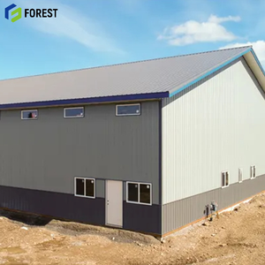 1000 Square Meter Prefabricated Ready Made Steel Structure Warehouse Building for Food Factory - Product Image 3