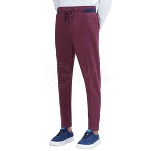 Fleece <b>Men's</b> Casual Wear <b>Trousers</b> Fashion <b>Men's</b> Slim <b>Pants</b> 2024 High Quality Solid Color <b>Trousers</b> - Product Image 1