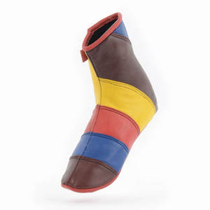 Chaussettes d'hiver en cuir originales sur mesure pantoufles de sol chaudes en plusieurs couleurs - Product Image 5