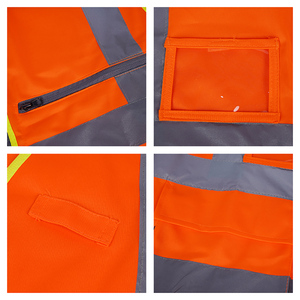 Chaleco de seguridad con cremallera de calidad superior para adultos Chaleco DE SEGURIDAD multibolsillo de nuevo diseño multifuncional y a prueba de agua - Product Image 3