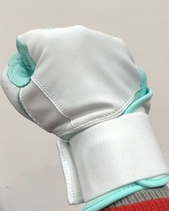 Fabricante de calidad superior diseño propio Cabretta cuero béisbol guantes de bateo logotipo personalizado guantes deportivos guantes de bateo béisbol - Product Image 5