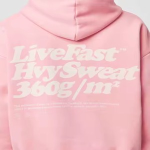 Fabricant OEM personnalisé Sweat-shirts à capuche amples à la mode pour hommes et femmes Vêtements pour amoureux - Product Image 3