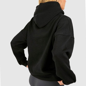 Última moda de alta calidad de las mujeres Puff Print Hoodies Color sólido transpirable mujeres sudaderas con capucha para la venta en línea - Product Image 2