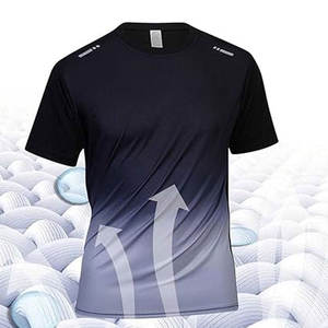 Streetwear avec impression personnalisée et logo pour hommes, ensemble de t-shirts décontractés, ensemble entraînement deux pièces shorts pour hommes, taille adulte - Product Image 6