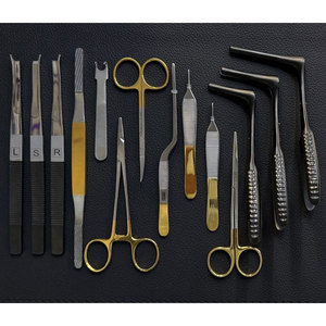 Juego de Instrumentos para Rinoplastia de 50 Piezas, Instrumentos para Cirugía Nasal y Plástica, CE A+, Instrumentos Quirúrgicos Manuales Reutilizables - Product Image 1