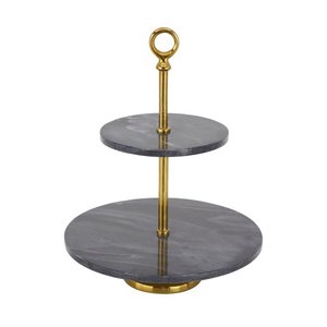 New Arrival Design High Quality Round Shape White <b>Marble</b> <b>Cake</b> <b>Stand</b> for Home Hotel Restaurant Table Top Decor <b>Marble</b> <b>Cake</b> <b>Stand</b> - Product Image 2