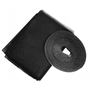 ZZ81 Modern Design Black Mosquito <b>Net</b> <b>Window</b> 150x180 + RPE Fiberglass Aluminum Screen for Hotel Insect Mosquito Protection - Product Image 3