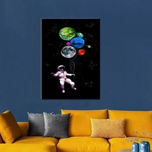 Stellar Adventure: Lienzo impreso para decoración moderna, enrollado en lienzo tipo galería - Product Image 1