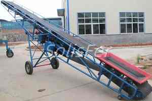 Las cintas transportadoras portátiles baratas se utilizan para el manejo de contenedores - Product Image 2