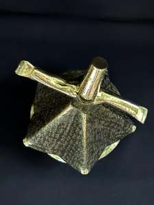 Décorations pour la maison, cadeaux islamiques, figurine de derviche tourbillonnant en laiton pur, poupée persane, chef-d'œuvre artisanal, cadeaux spirituels - Product Image 3