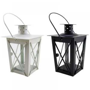 Atractivo candelabro de linterna de mesa de Navidad para interiores y exteriores, decoración navideña para fiestas, decoración de Año Nuevo, superventas - Product Image 5