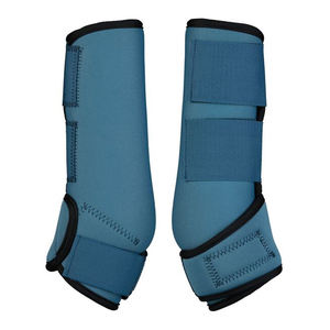 Protection anti-impact, cuir véritable, flexible, léger, respirant, durable, bottes pour chevaux, absorption des chocs, soutien, entraînement - Product Image 1