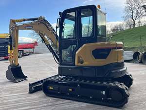 Mini Excavadora FR55F-U, Excavadora Hidráulica Compacta para Construcción, Agricultura y Jardinería - Product Image 3