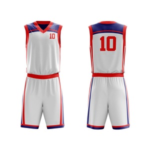 Ventes en gros de maillots de basket-ball de la meilleure qualité, maillots et shorts de basket-ball les plus vendus, ensembles de 2 pièces pour hommes - Product Image 1