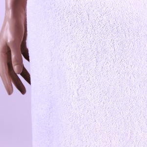 Serviette Ihram pour l'Omra et le Hajj, vêtements pour musulmans, 2 pièces, coton, bambou, polyester, 1250-1500 g, fabriqué en Turquie - Product Image 4