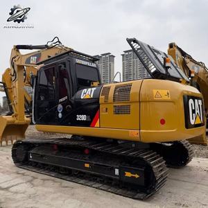 Excavadora de cadenas CAT320D2L usada, 21 toneladas, cucharón de 1.2m³, marca original japonesa, excavadora de construcción mediana, pocas horas de uso, certificación CE - Product Image 3