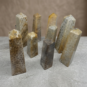 Gema natural curativa, piedra de jaspe Coral, torre de jaspe, piedras de alta y preciosa calidad, torre de cristal - Product Image 1