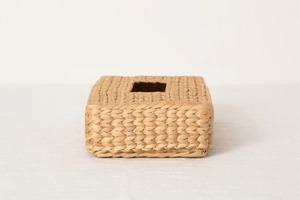 กล่องใส่กระดาษทิชชู่ทำจากผักตบชวา งานแฮนด์เมด กล่องเก็บของ รักษ์โลก ธรรมชาติ ของตกแต่งบ้าน ขายส่งจากเวียดนาม - Product Image 4