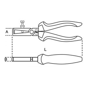 BETA Multi-Pack Pince à dénuder avec poignées bi-matière - Product Image 2