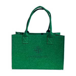 Bolsa de Fieltro Plegable Portátil con Logotipo Personalizado en Varios Colores - Product Image 2