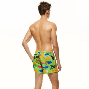 กางเกงว่ายน้ำสำหรับผู้ชายกางเกงขาสั้นชายหาดออกแบบได้ตามต้องการกางเกงขาสั้นสำหรับผู้ชาย2025จากปากีสถาน - Product Image 3