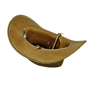 Chapeaux d'équitation en cuir originaux pour hommes et femmes Pakistan Made Superb Quality Horse Riding Hats - Product Image 3