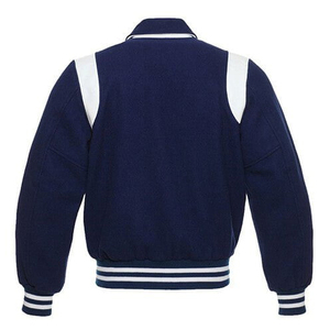 Chaqueta universitaria de lana unisex personalizable High Street School Team Sports Spirit con capucha CollegeBaseballjacket para hombres DDP Shipping - Product Image 3