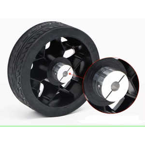 ล้อยางขับเคลื่อนลูกปืนแบบแอคทีฟรับน้ำหนักได้ไนลอนเหล็กโพลียูรีเทน - Product Image 5