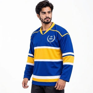 Jersey Moderno de Hockey sobre Hielo con Material de Calidad y Ajuste Cómodo que Proporciona Uso Duradero, Acabado Suave y Resistente - Product Image 4
