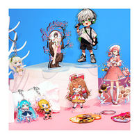 Transparent acrylique Standee Manga dessin animé personnalisé Standee jeu Animation Anime Figure support