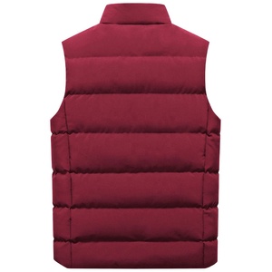 Winter Warm <b>Male</b> Clothing <b>Crop</b> <b>Top</b> Cotton Work Wear Bubble Puffer Sleeveless Men's Vests Waistcoats - Product Image 5