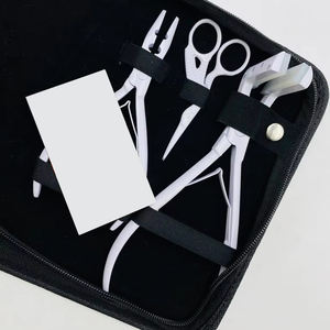 Kit de Herramientas para Extensiones de Cabello de Acero Inoxidable de Alta Calidad con Tijeras y Alicates, Color y Logotipo Personalizados - Product Image 4