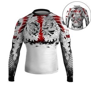 Rashguard MMA de Alta Calidad, Manga Larga, Unisex, 100% Poliéster, Antibacterial, Anti-UV, Transpirable, Secado Rápido, Sostenible - Product Image 3