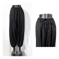 Pantalon Harem Décontracté d'Été pour Femme, Longueur Cheville, Couleurs Personnalisables, Logo, Respirant, Écologique, 100% Coton, Taille Élastique, Coupe Droite