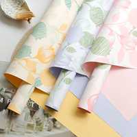 Papier d'emballage pour bouquets imperméable en gros, feuilles de papier d'emballage floral pour fleuristes, emballage cadeau pour bouquets