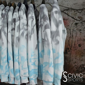 Ropa de calle para mujer 100% algodón Tie-Dye camisetas personalizadas verano Casual mujeres TIE DIE CROP TOP JERSEY - Product Image 5