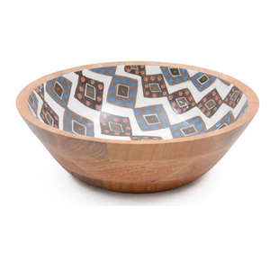 levate your home and kitchen with a premium quality, modern style, eco-friendly <b>wooden</b> <b>salad</b> <b>bowl</b> that doubles as a mixing <b>bowl</b>. - Product Image 4