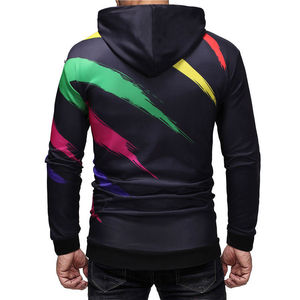 Pulls à capuche surdimensionnés pour hommes, vêtements de sport à sublimation avec techniques brodées et teintes unies pour l'hiver, nouvel arrivage - Product Image 6