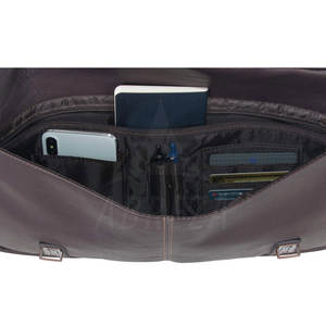 Sac pour ordinateur portable en cuir véritable léger et imperméable pour hommes Logo personnalisé Séchage rapide Respirant À la mode Couleur personnalisée Design décontracté - Product Image 4