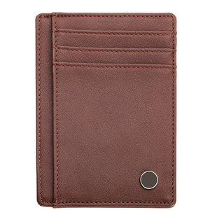 กระเป๋าสตางค์หนังวัวแท้สำหรับผู้ชาย ดีไซน์โลโก้แบบกำหนดเอง ปี 2026 ราคาขายส่ง กระเป๋าสตางค์ผู้ชายสำหรับขาย - Product Image 1