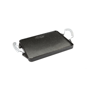 Piastra rettangolare in ghisa smaltata 21 x 27 cm. - Product Image 2