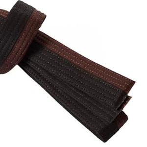 Ceinture de karaté personnalisable avec logo, extensible, nouvelle arrivée, ceinture BJJ, uniforme, ceintures de karaté de bonne qualité pour la vente en ligne 2026 - Product Image 6