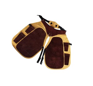 Nouvel arrivage de maréchal-ferrant en cuir à points renforcés Tablier professionnel BY TARIQ MFG CO CE ISO EU - Product Image 1