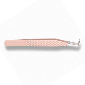 Pinzas de extensión de pestañas de acero inoxidable de nuevo color Pinzas de volumen profesional para extensiones de pestañas - Product Image 2