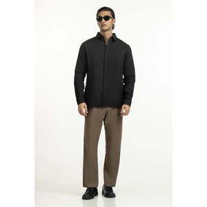 Chemises décontractées pour hommes 100% coton, anti-plis, à rayures, en popeline, coupe classique, chemises habillées ODM pour le bureau ou le travail - Product Image 1