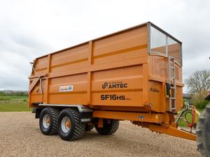 Tracteur agricole Remorque à benne basculante hydraulique pour tracteurs/remorque à benne basculante à 2 roues - Product Image 4