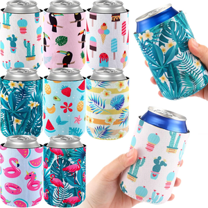 High Quality Neoprene Can <b>Cooler</b> Holder Insulated Beer Beverage Sleeve Portable <b>Drink</b> Holder - Product Image 1