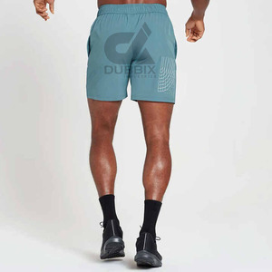 Pantalones Cortos Deportivos para Hombre, para Correr, Entrenar, con Logotipo Personalizable, Ropa de Gimnasio, Secado Rápido, Transpirables, de Algodón/Poliéster - Product Image 6